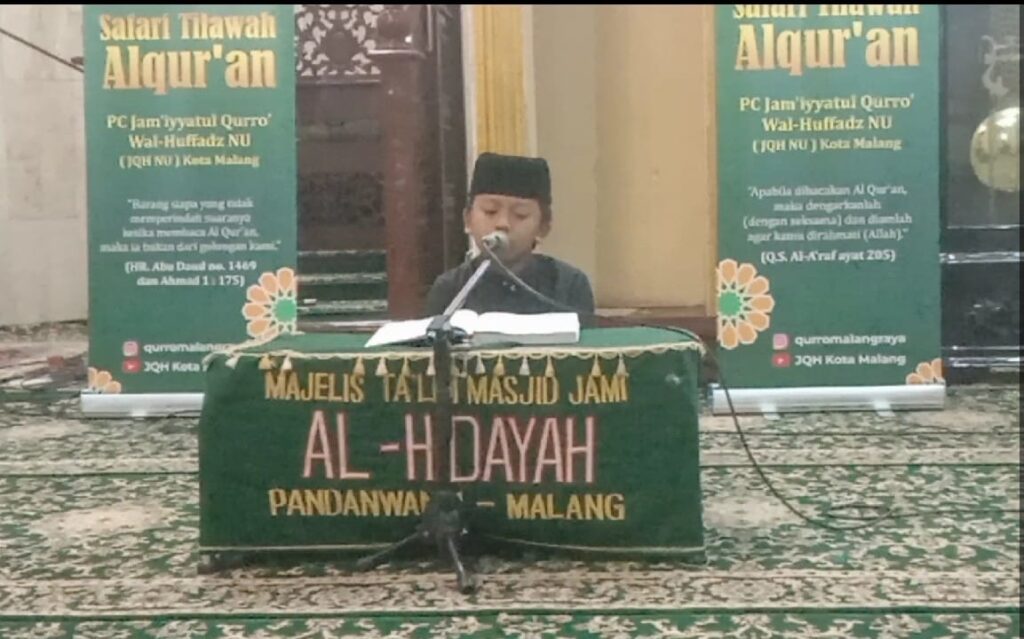 Siswa MI Nurul Huda 1 Malang Tampil Memukau dalam Safari Tilawah Al-Qur’an Malang Raya