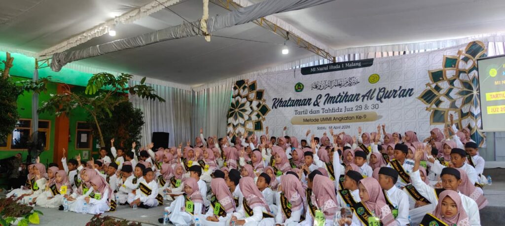 Wisuda Al-Qur’an Metode Ummi MI Nurul Huda 1 Malang: 168 Santri Lulus Munaqasah dan Raih Prestasi hingga Jawa Timur